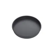 American Metalcraft EZ5009 - 9" Round Deep Dish Pizza Pan, Straight-Sided Solid Aluminum 1 image