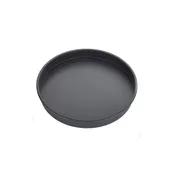 American Metalcraft EZ5010 - 10" Round Pizza Pan, Straight-Sided, Self-Stacking Aluminum 1 image