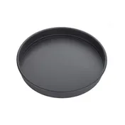 American Metalcraft EZ5013 - 13" Round Deep Dish Pizza Pan, Straight-Sided Self-Stacking Aluminum 1 image
