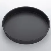 American Metalcraft EZ80142 8000 Series Pizza Pan, 14" Round Deep Dish, Aluminum, Straight Sides 1 image