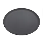 American Metalcraft EZCTP17 - 17" Round Coupe Pizza Pan, Aluminum, Curved Rim, Bottom, Stackable 1 image