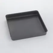 American Metalcraft EZSQ1210 - 12" x 12" Square Deep-Dish Pizza Pan, 1.1" Aluminum, Corrosion-Resist 1 image