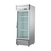 Excellence DSS-19CG 27" 1-Glass Door Reach-In Refrigerator, 19.3 cu. ft., Bottom Mounted 1 image