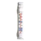 Taylor Precision 5926 Refrigerator Freezer Thermometer, Tube, -20°F to 80°F, Hook, NSF 1 image