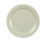 Yanco AD-109 Ardis 9" Round Melamine Plate, Beige, Heavy, Dishwasher Safe, NSF - Dozen 1 image