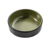 Yanco BM-4003GR - 2 Oz Melamine Sauce Dish, Round, 3" W x 1" D x 3" H, Gray/Green Birmingham, 1 Dozen 1 image
