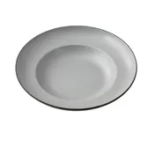 Yanco BM-810 - 10-3/4" Round Melamine Bowl, 12 Oz, Two-Tone, Dishwasher Safe - Dozen 1 image