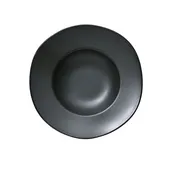 Yanco CH-510 - 12 oz Dark Green Porcelain Pasta Plate, 10-3/4" x 1-3/4" H, Dishwasher - Dozen 1 image