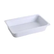 Yanco GN-121 1/1 GN Pan, 8L, 20-7/8" L x 12-4/5" W x 3-15/96" H, Melamine, White, Dishwasher Safe 1 image