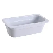 Yanco GN-513 1/3 GN Food Pan, 2.3L, 12-4/5" x 6-15/96" x 3-15/96" Melamine White, Dishwasher Safe 1 image