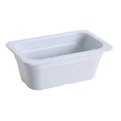 Yanco GN-611 1/4 GN Food Pan, 1.5L, 10-7/16" L x 6-3/8" W x 3-15/96" H, White Melamine 1 image