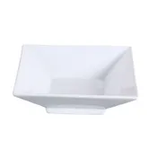 Yanco LK-408 - Lion King Square China Bowl, 28 oz 8-1/2", Bone White, Dishwasher Safe - Dozen 1 image