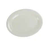 Yanco MS-209IV Oval Platter 9-1/2" L x 7-1/4" W Melamine Ivory Dishwasher Safe - Dozen 1 image