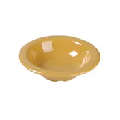 Yanco MS-5044YL Salad Bowl, 4.75" Dia, 4.5 oz, Yellow Melamine, Dishwasher Safe, NSF - Dozen 1 image