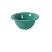 Yanco MS-5510GR - 5-3/8" Diameter 10 Oz Melamine Soup Bowl, Green, Dishwasher Safe - Dozen 1 image