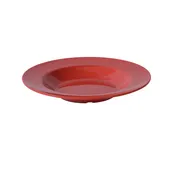 Yanco MS-5809RD - 13 oz Plastic Bowl, 9.25" Diameter, Red Melamine, Heavy Duty, NSF - Dozen 1 image