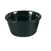Yanco NC-535BK - 1.5 Oz Ramekin, 2.5" Dia x 1.5" H, Black Melamine, Dishwasher Safe - Dozen 1 image