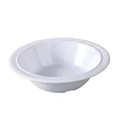 Yanco NS-307W - 13 Oz White Melamine Soup Bowl, 6-1/2" Dia x 2" H, Dishwasher Safe, NSF - Dozen 1 image