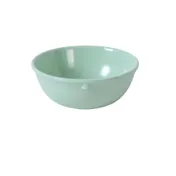 Yanco NS-315G - 15 Oz Green Melamine Round Bowl, 5-1/4" Dia x 2" H, Dishwasher Safe - Dozen 1 image