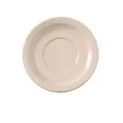 Yanco NS-9012T - 5-1/2" Tan Melamine Heavy-Weight Plastic Saucer, Dishwasher Safe, NSF - Dozen 1 image