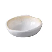 Yanco OP-303 - 2 oz Round Sauce Dish, 3.25" Dia x 1.125" H, Black Melamine - Dozen 1 image