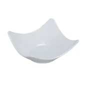 Yanco RM-503 - 3" White Square Melamine Bowl, 3.5 Oz, Dishwasher Safe, 3" Size - Dozen 1 image