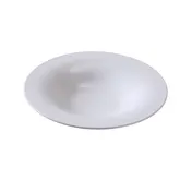 Yanco SI-310 Siena 12-Oz Round Porcelain Pasta Bowl, 10-1/2" Dia x 1-3/4" H, White - Dozen 1 image