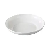 Yanco VS-709 - 30-Oz Pasta Bowl, 9" Dia x 1 7/8" H, White Magnesia China, Dishwasher Safe - Dozen 1 image