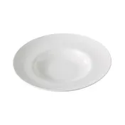 Yanco VS-810 Pasta Bowl, 15 oz, 10.5" Dia x 2.1" H, White China, Dishwasher Safe - Dozen 1 image