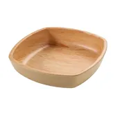Yanco WD-2308 - Melamine Bowl, Square, 7.75"W x 2.25"D x 7.75"H, 25 oz, Brown - Dozen 1 image