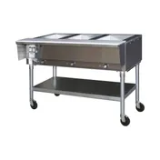 Eagle Group SPDHT3-240-3 50" Portable Hot Food Table, (3) Pan Capacity 1 image