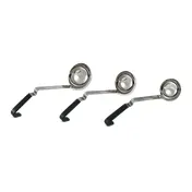Vollrath 4980622 Ladle, 6-Ounce 3-3/8" Bowl, 13-1/4" Length, Stainless Steel with Kool-Touch Handle 1 image