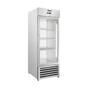 Vitlife Commercial VRB27RG 27" 1-Glass Door Reach-In Refrigerator, 21 cu. ft. Stainless Steel, Bottom Mounted 1 image