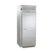 Traulsen AIF132HUT-FHS 35" 1-Section Roll-In Freezer, Top Mounted, Stainless Steel, 38 cu. ft., Solid Door 2 image