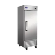Valpro VP1F-HC 26.80" 1-Solid Door Reach-In Freezer, Bottom Mount, 23 cu. ft., Stainless Steel 1 image