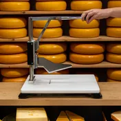 Boska 110000 Cheese Cutter - Stainless Steel Slicer, Aluminum Base, HMPE Board 2 image