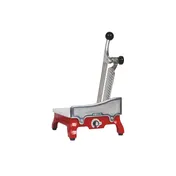 Boska 510000 Unika+ Cheese Cutter - Red 15"W x 22.32"D x 8.58"H, Iron Base, HMPE Board, Knife Heater 1 image