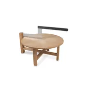 Boska 600100 Emmental Cheese Cutter 550mm Steel Blade Wood Base 39.37"W x 43.3"D x 23.62"H 1 image