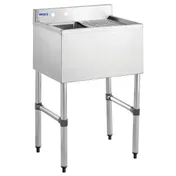 Hubert 29N-027 Kratos Underbar Compartment Sink, 1 Bowl, 24"W X 18.75"D X 33"H 1 image