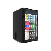 Imbera USA VR06 Merchandiser Refrigerator - 21" W, 5.1 ft³, Black Finish 1 image