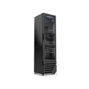 Imbera USA VR08 BB Merchandiser Refrigerator, 72-1/2" H x 20-1/4" W x 22-5/8" D, 7.7 ft³, Black 1 image