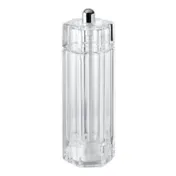 Omcan USA 43704 - 5" Acrylic Salt Mill, Steel Mechanism, Made in Italy, 20-Year Guarantee 1 image