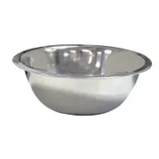 Omcan USA 44442 Mixing Bowl - 3 Qt (2-3 Qt) 11" Diameter Flat Bottom Stainless Steel 1 image