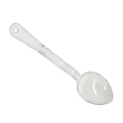 Omcan USA 80291 Serving Spoon 13" Clear Polycarbonate Plastic, 13-14" Length, NSF-Approved 1 image