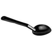 Omcan USA 80292 Serving Spoon, 13" Overall Length, Polycarbonate Plastic, Black - Individual 1 image