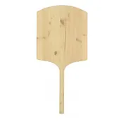 Omcan USA 80609 Pizza Peel - 20"x22" Rect. Wood Blade, 42" Length, Tapered Handle, Artisan Pizza Use 1 image