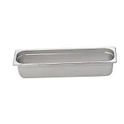 Omcan USA 80617 Stainless Steel Steam Table Pan 1/2 Size, 20-1/2" x 6⅜" x 4" Deep Solid NSF 1 image