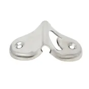 Omcan USA 80848 Under-Counter Wall-Mounted Bottle Opener, Stainless Steel Design for Bar Service 1 image