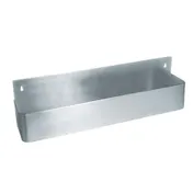 Omcan USA 81095 Bar Speed Rail - Single 36" Stainless Steel, Keyhole Mounting, Fits 30-39" Bar Width 1 image