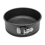 Omcan USA 81111 Springform Cake Pan, 9" Dia x 3" Deep, Aluminum Non-Stick, 7"-9" Size 1 image